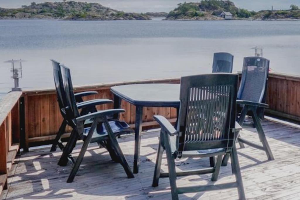 Ferie Pa Bryggekanten I Kristiansand, Flekkeroy 외부 사진