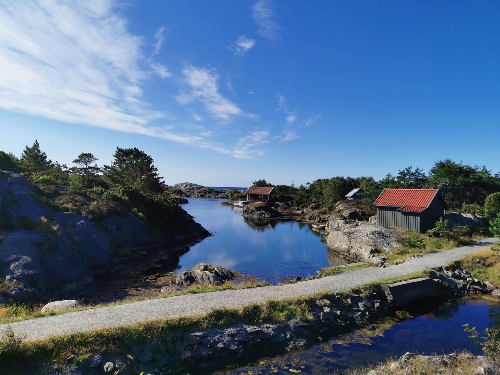 Ferie Pa Bryggekanten I Kristiansand, Flekkeroy 외부 사진