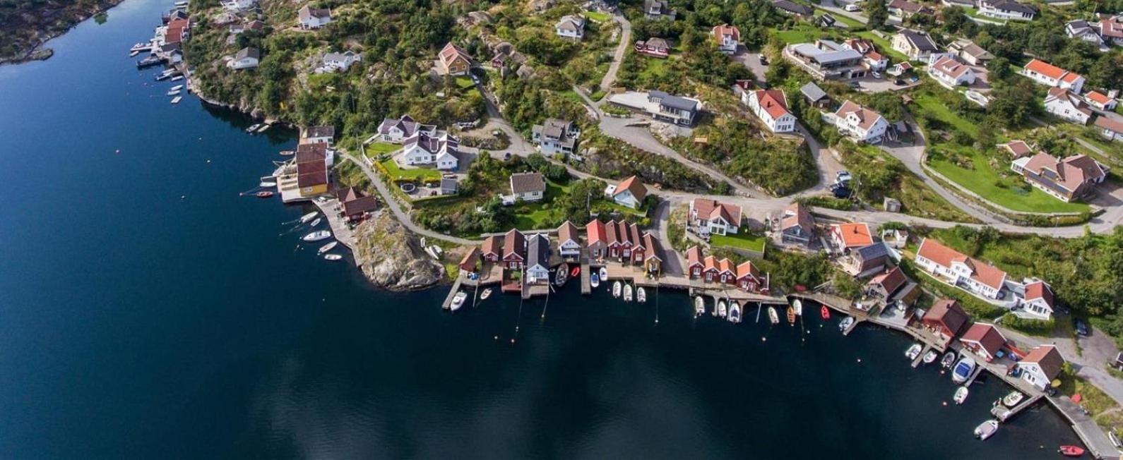 Ferie Pa Bryggekanten I Kristiansand, Flekkeroy 외부 사진