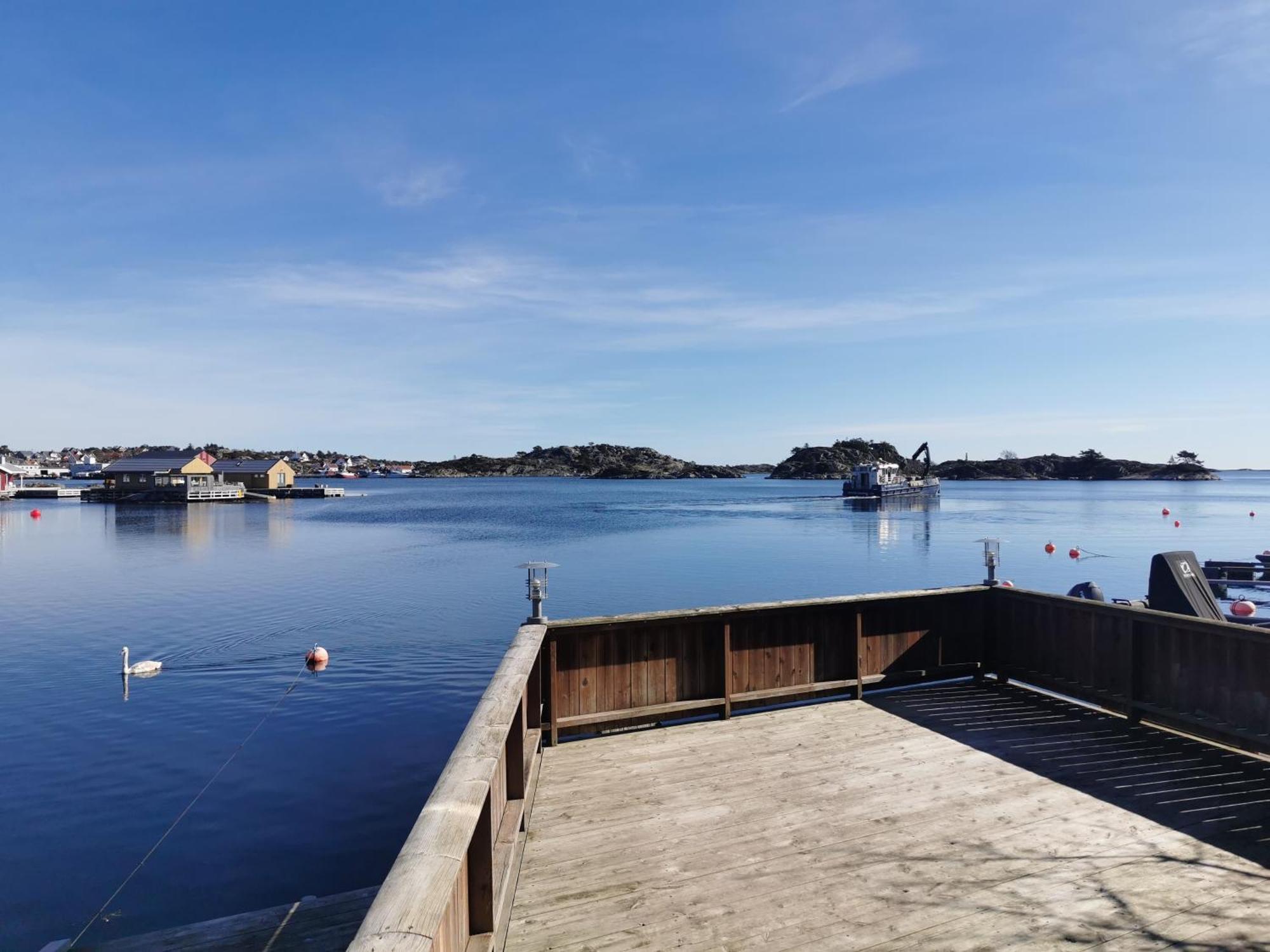 Ferie Pa Bryggekanten I Kristiansand, Flekkeroy 외부 사진