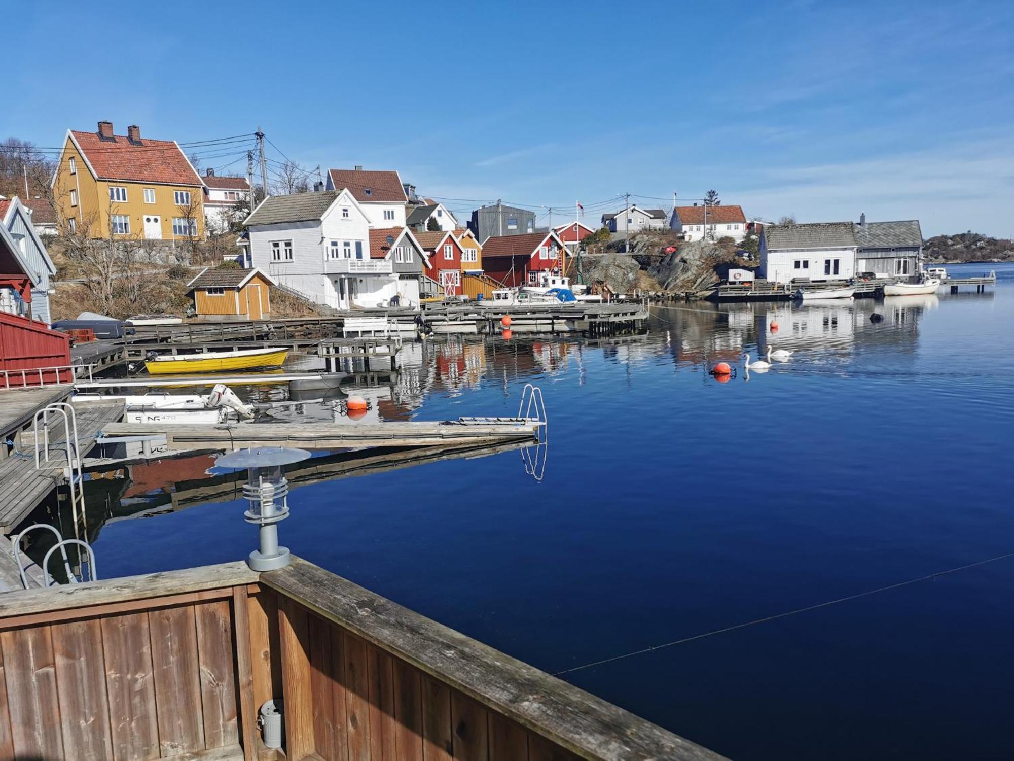 Ferie Pa Bryggekanten I Kristiansand, Flekkeroy 외부 사진